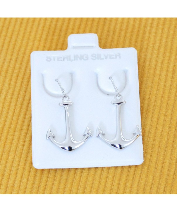 Sterling Silver Rhodium Plated Earrings