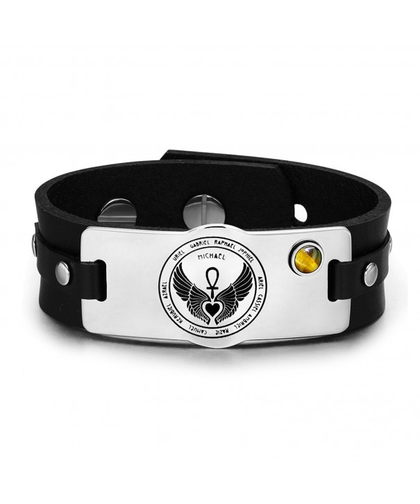 Archangels Guardian Gemstone Adjustable Bracelet