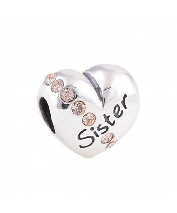 Sterling Silver Crystal Sister Pandora