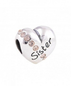 Sterling Silver Crystal Sister Pandora