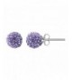 Gem Avenue Sterling Tanzanite Earrings