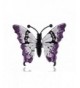 Alilang Multicolored Rhinestone Enamel Butterfly