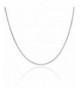 Sterling Silver Chain Italian Necklace