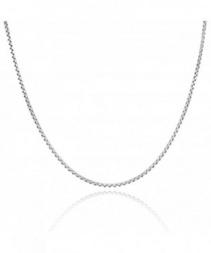 Sterling Silver Chain Italian Necklace