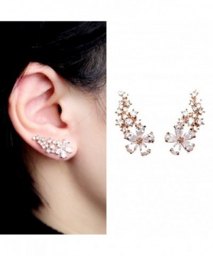 EVERU Womens Crystal Earrings Pierced