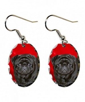 Canine Designs Scalloped Edge Earrings