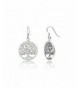 Sterling Silver Tree Polished Earrings