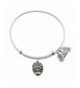 Wind Fire Police Silvertone Bangle
