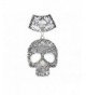 Skull Pendant Jewelry Scarf Accessory