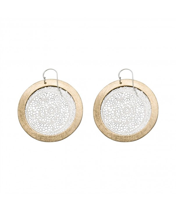 Takobia Womens Part Rose Earrings