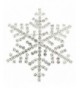 6 Point Holiday Snowflake Rhinestone Crystals