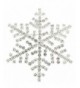 6 Point Holiday Snowflake Rhinestone Crystals