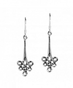 Infinite Celtic Symbol Sterling Earrings