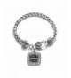 Alcoholics Classic Silver Crystal Bracelet