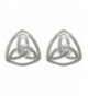 Jewelry Trends Sterling Trinity Earrings