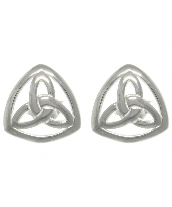Jewelry Trends Sterling Trinity Earrings