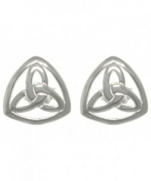 Jewelry Trends Sterling Trinity Earrings