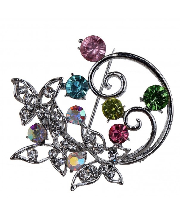 YAZILIND Jewelry Colorful Brooches Wedding