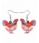 Acrylic Chicken Earrings Design Lovely