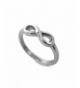 Stainless Infinity Promise Jewelry Sensitive