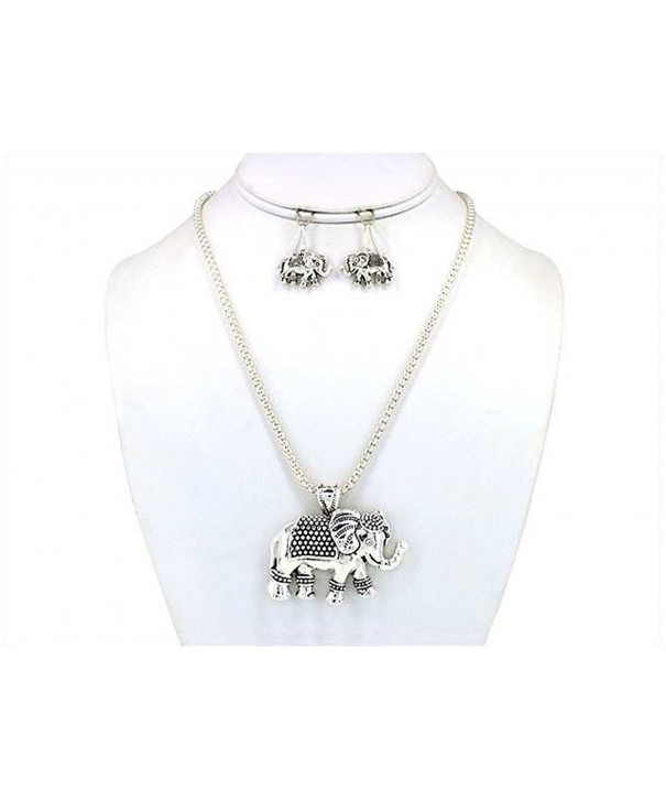 Elephant Textured Necklace Jewelry Nexus
