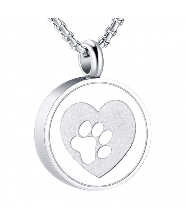 dog paw locket necklace