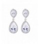 GULICX Sapphire Zirconia Flawless Earrings