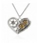 Jiayiqi Antique Necklace Heart Shaped