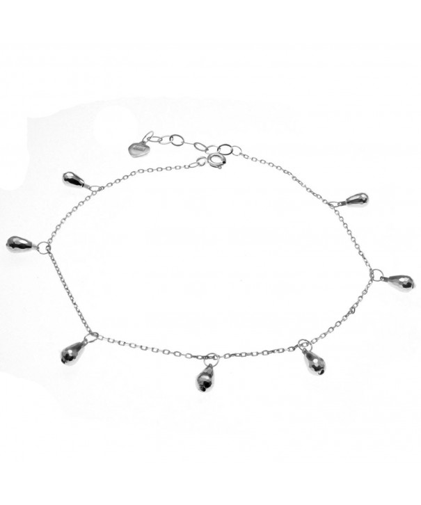 Silver Masters Sterling Singapore Chain Anklet