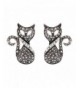 DaisyJewel Fancy Marcasite Rhinestone Earrings