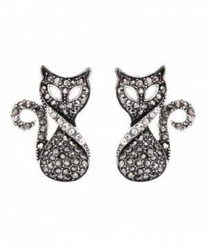 DaisyJewel Fancy Marcasite Rhinestone Earrings