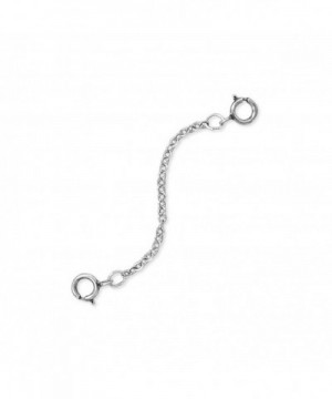 Oxidized Safety Necklace Bracelet Extension