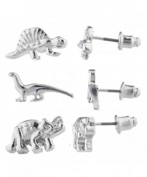 Lux Accessories Dinosaur Jurassic Earring