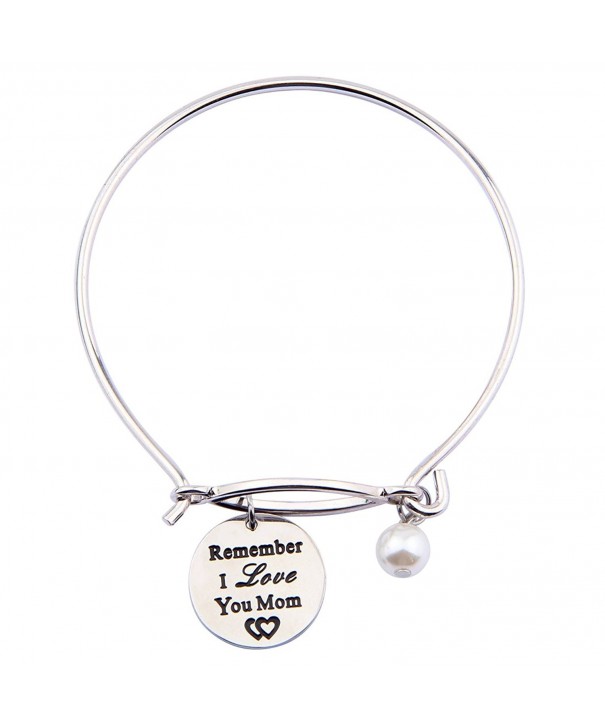 Remember Bracelet Keychain Engraved Inspirational