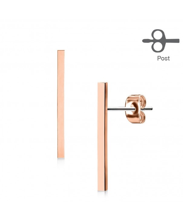 Plain Surgical Steel Earring Studs