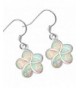 Sinlifu Hawaiian Plumeria Flower Earring