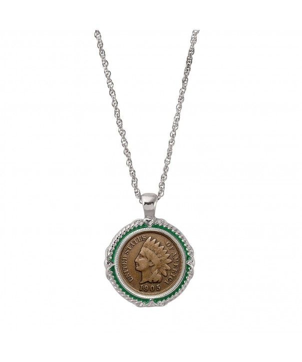 American Coin Treasures Pendant Necklace