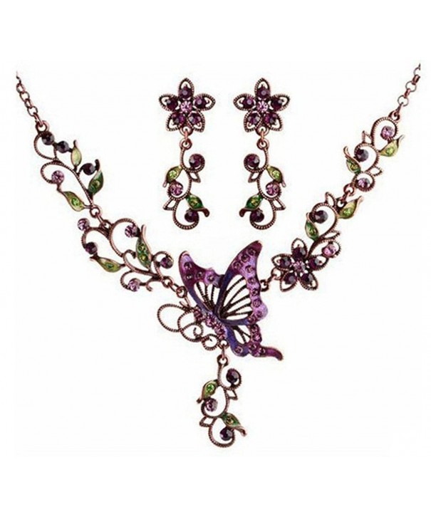 Femicuty Fashion Butterflies Elegant Necklace