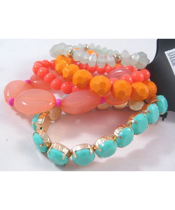 Piece Bracelet Coral Orange Cato