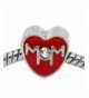 Mother Heart Snake Chain Bracelet