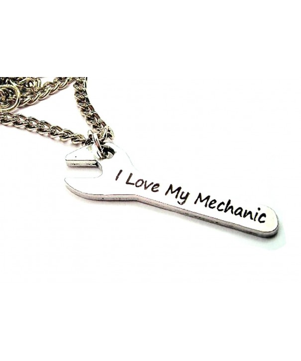 ChubbyChicoCharms Mechanic Wrench Single Necklace