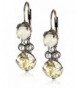 Sorrelli Clustered Circular Crystal Earrings