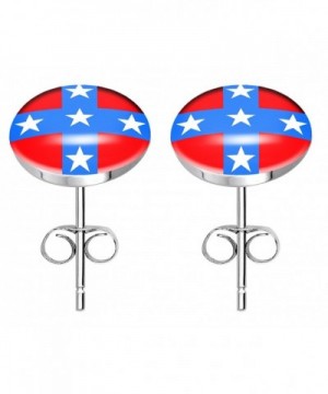 Stainless steel fashion earrings rebel