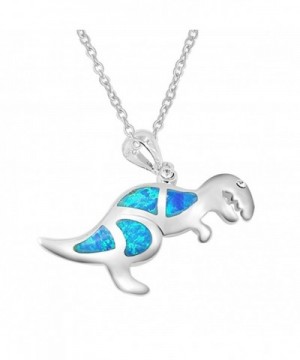 Sinlifu Dinosaur Animal Pendant Necklace