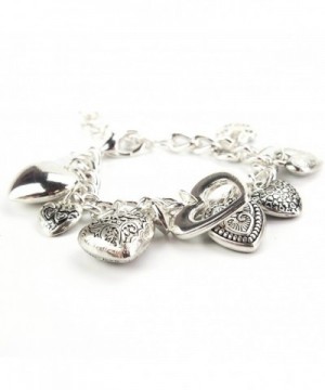 Womens Jewelry Heart Charm Bracelet