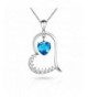 Necklace Birthstone Aquamarine Crystals Birthday