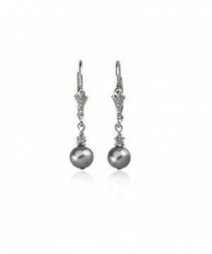 Sterling 5 0 6 0mm Freshwater Cultured Earrings