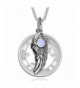 Archangel Michael Amulet Simulated Necklace