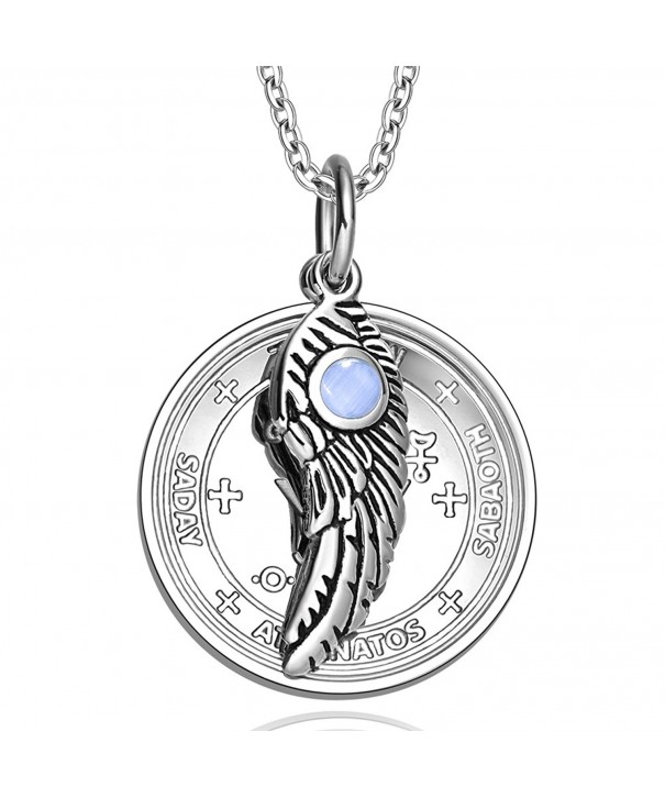 Archangel Michael Amulet Simulated Necklace
