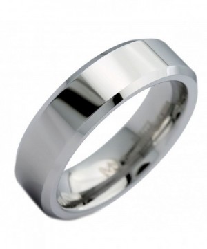 MJ Tungsten Carbide Polished Beveled